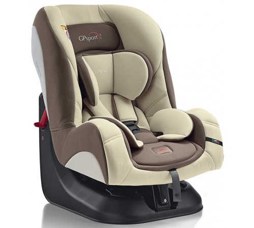 Brevi Автокресло GP Sport 398 гр. 0+I (0-18 кг.) беж-коричневый brevi Автокресло gp sport 398 гр. 0+i (0-18 кг.) беж-коричневый