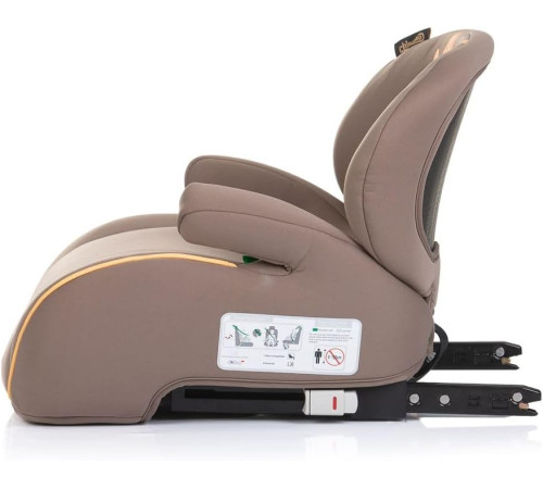 chipolino Бустер i-size isofix "sonic" sdksn02504gi (125-150 см.) giraffe