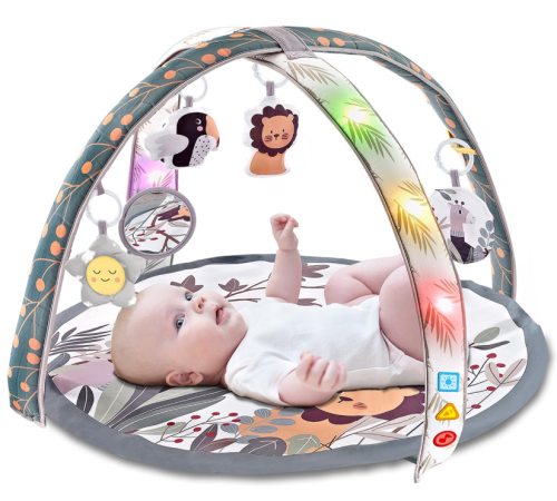 chipolino covoraș de joс muzical "leu" pgrml02301li cu lumină