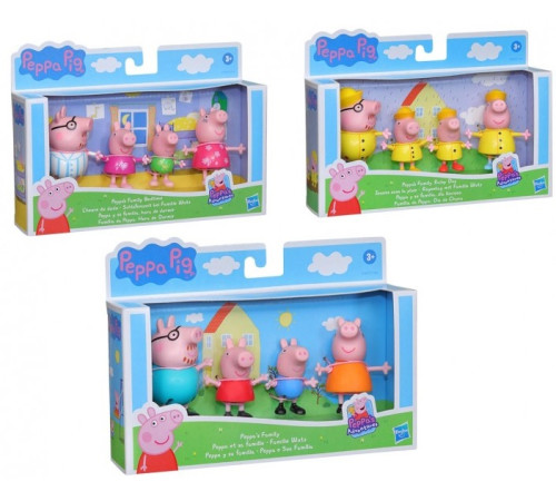Jucării pentru Copii - Magazin Online de Jucării ieftine in Chisinau Baby-Boom in Moldova Peppa Pig F2171 Set figurine "Peppa Pig și familia ei" (in sort.)  peppa pig f2171 set figurine "peppa pig și familia ei" (in sort.)