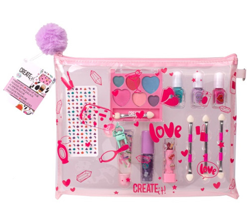  create it 84505 set de produse cosmetice "love" in portfard