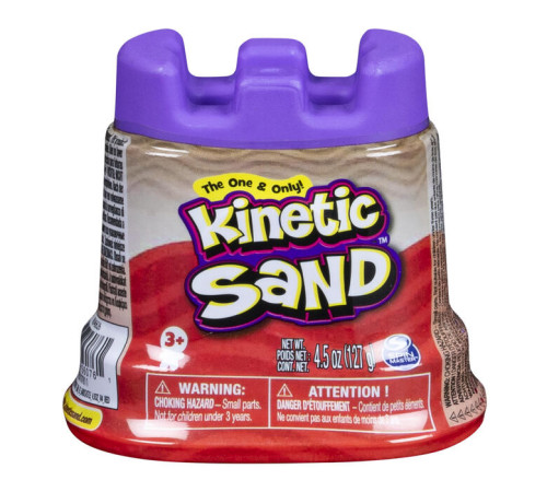 kinetic sand 6059169 Контейнер с кинетическим песком "Замок" (127 гр.) в асс.