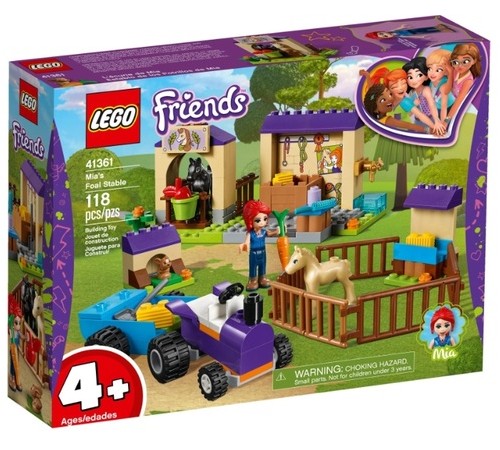 Lego Friends 41361 Конструктор "Конюшня для жеребят Мии" (118 дет.) Детский магазин в Кишиневе в Молдове lego friends 41361 Конструктор "Конюшня для жеребят Мии" (118 дет.)