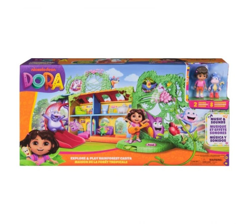 spin master 6073669 Игровой набор "Домик Доры в тропическом лесу" (90 см)
