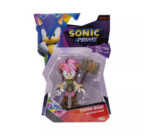 sonic the hedgehog 419114  figurina articulata "sonic" w1 (13 cm) in sort.