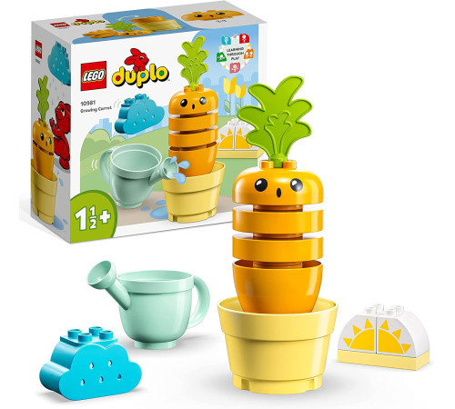 lego duplo 10981 constructor "primul meu morcov &icirc;n creștere"(11 el.)