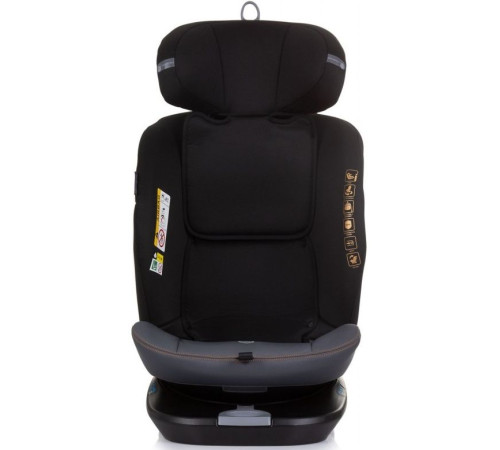 chipolino scaun auto "i-size isofix motion" stkmot02401ob (40-150 cm.) negru