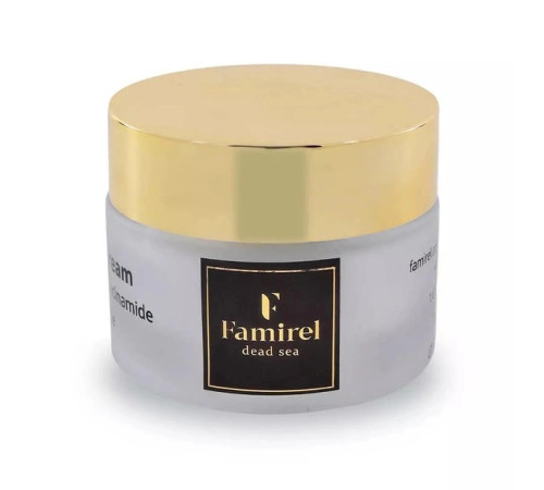 famirel crema de zi antirid "liftactive" cu peptide, niacinamidă și minerale din marea moartă 35+ (50ml.) 084932