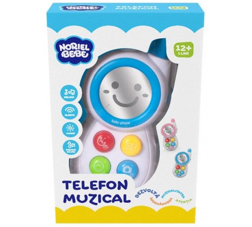  noriel int1141 jucărie muzicală "telefon" (în sort.)