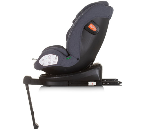 chipolino scaun auto "i-size isofix 360 tourino" stktrn02402gn (40-150 cm.) granite