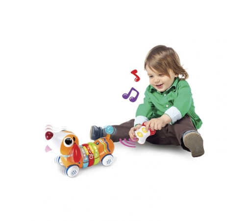 winfun 001142 jucarie interactiva cu rc sunete si lumini "cățeluș"