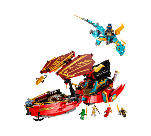 lego ninjago 71797 Конструктор "Награда судьбы — гонка со временем" (1739дет.)