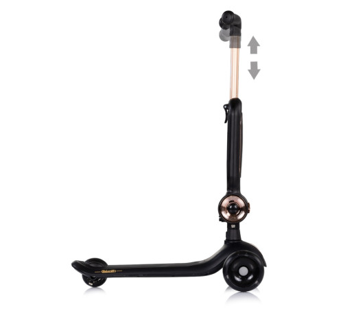 chipolino dsblo0261bk trotineta 2 in 1 "bloomi" negru