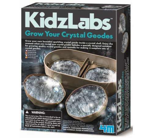 Детский магазин в Кишиневе в Молдове 4M 00-03919 Набор для творчества "Выращивание кристаллов"  4m 00-03919 Набор для творчества "Выращивание кристаллов"