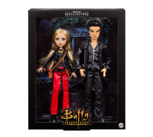 monster high jll00 set de păpuși de colecție "skullector: buffy și angel"
