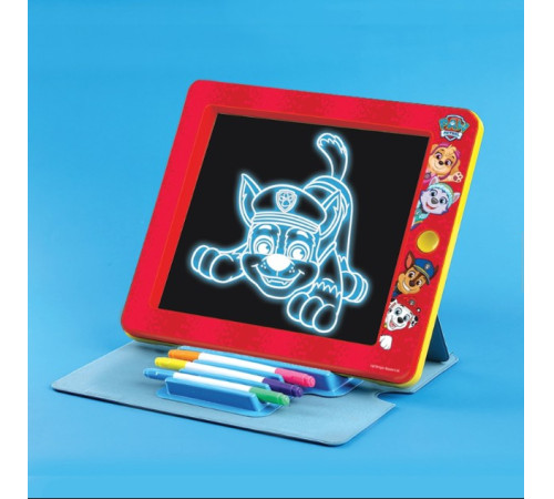 spin master 5119di Детский неоновый планшет для рисования "paw patrol  premium glow pad"