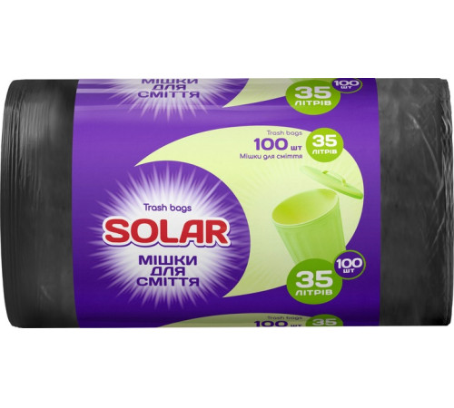 solar s.71.15 saci menajeri (35 l) 100 buc. 930056