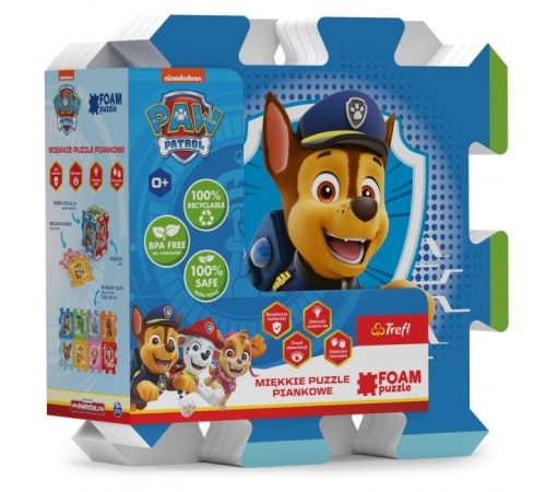 Детский магазин в Кишиневе в Молдове trefl 61614t Коврик-пазлы "paw patrol"
