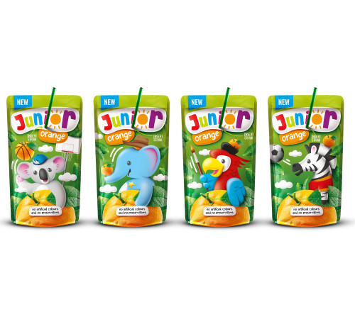 junior bautura cu suc "orange" (200 ml.)