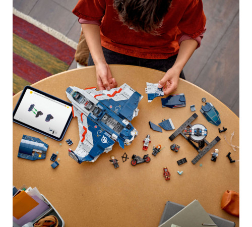 lego marvel 76325 constructor "Мстители: Эра Альтрона Квинджет" (1131 el.)