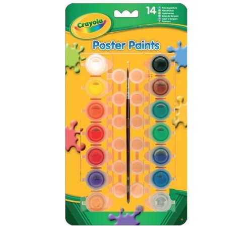 Детский магазин в Кишиневе в Молдове Crayola 3978 Краски темпера (14 цв.) Детский магазин в Кишиневе в Молдове crayola 3978 Краски темпера (14 цв.)