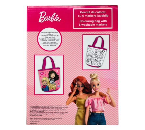 total office ba-wb4146 geanta de colorat "barbie"