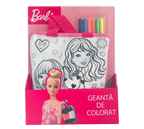 total office ba-wb4146 geanta de colorat "barbie"