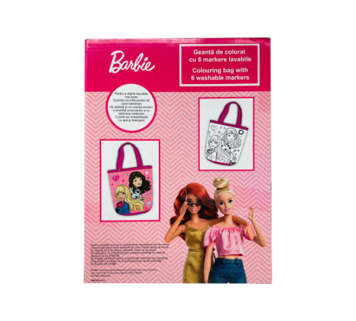 total office ba-wb4146 geanta de colorat "barbie"