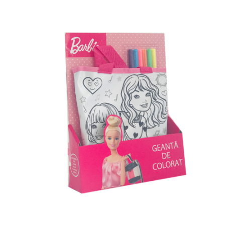 total office ba-wb4146 geanta de colorat "barbie"