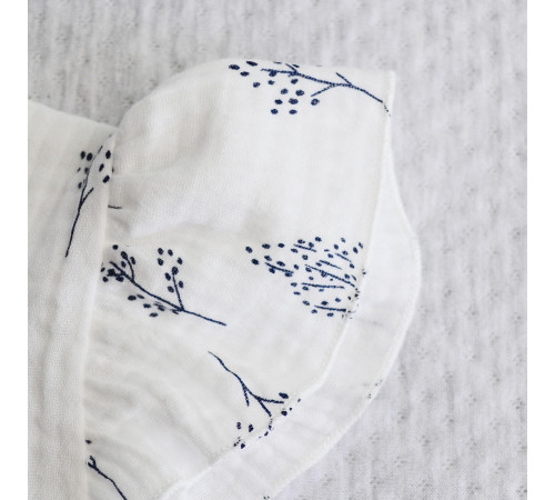 minikin 22361480 Песочник "bon voyage"(р.80) белый\веточка