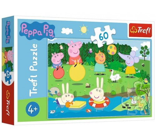  trefl 17326 Пазлы "Праздничные забавы/Свинка Пеппа" (60 эл.)