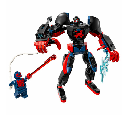lego marvel 76337 constructor "miles morales mech vs. spider-man" (135 el.)