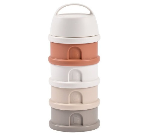 Питание и аксесcуары в Молдове beaba 6685 Контейнеры для сухого молока (4 камеры) хлопок/терракота