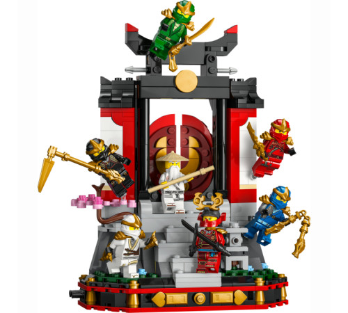 lego ninjago 71866 constructor "model de personaje ninja. 15-a aniversare" (447 el.)
