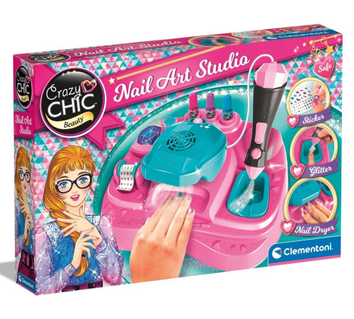 as kids 1022-18730 set de manichiură crazy chic "nail studio" 