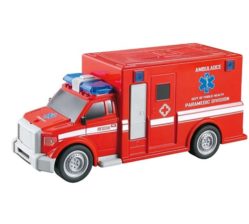 op 200386982 jucărie inerțială "ambulanță" (lumină, sunet) wy670b