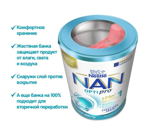nan opti pro 1 (0 m +) 400 gr.