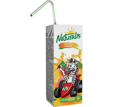  nectar piersici cu pulpă naturalis (200 ml)