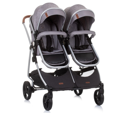  chipolino Коляска для двойни duo smart kbds02302gt графит