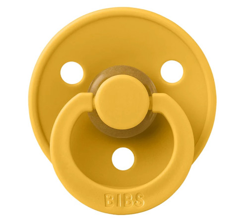  bibs suzeta rotunda din latex color m (6-18 luni) honey bee