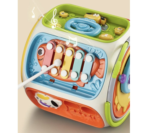 bibiin toys 6213 jucărie multifuncțională 9 în 1 "multibox"