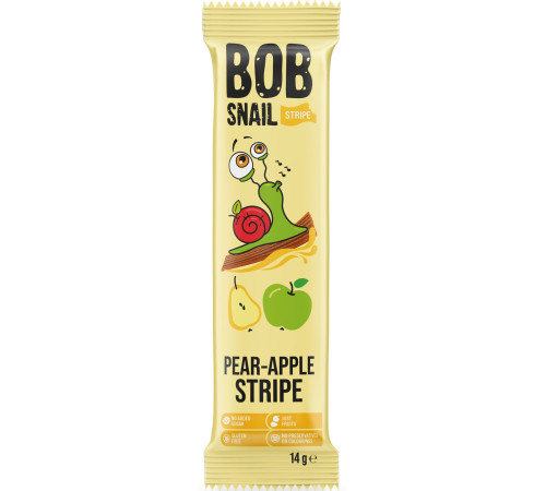 bob snail Натуральные конфеты "Груша-Яблоко" (14 гр.)