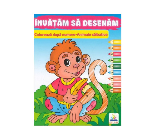  Раскраска по номерам "Дикие животные" (ro)