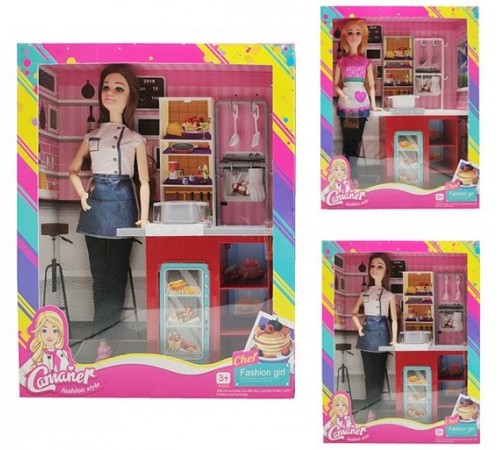 Детский магазин в Кишиневе в Молдове op ДЕ01.288 Кукла с аксессуарами "Повар" в асс.