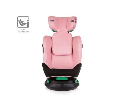 chipolino scaun auto "i-size isofix olimpus" stkol02405fl (40-150 cm) roz