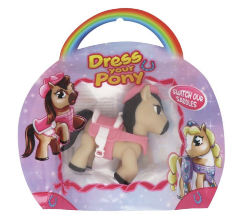 dress your pony dir-l-20002 figurine costumate de ponei (in sort.)