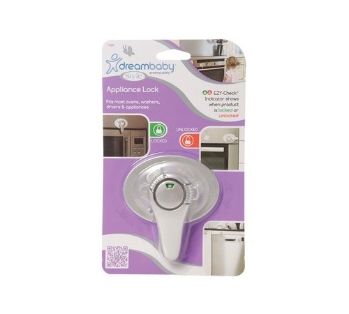 dreambaby f1104 blocare pentru cuptor (2 buc.) argintiu