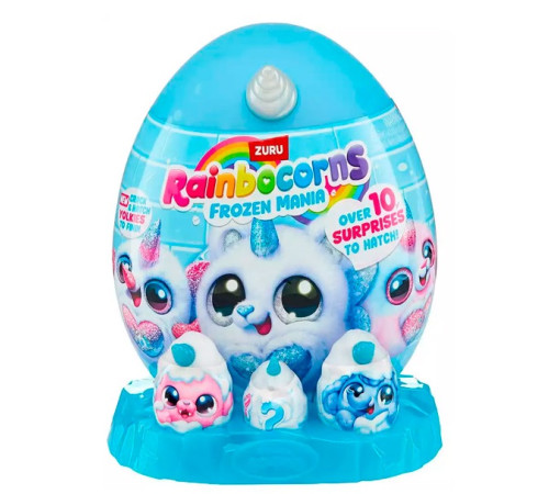 zuru 92119 jucărie de pluș surpriză "rainbocorns eggzania frozen mania"