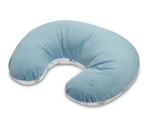 sensillo-22761 pernă pentru gravide velvet (biluțe) gri-albastru