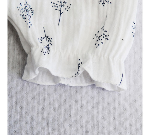 minikin 22361468 Песочник "bon voyage"(р.68) белый\веточка